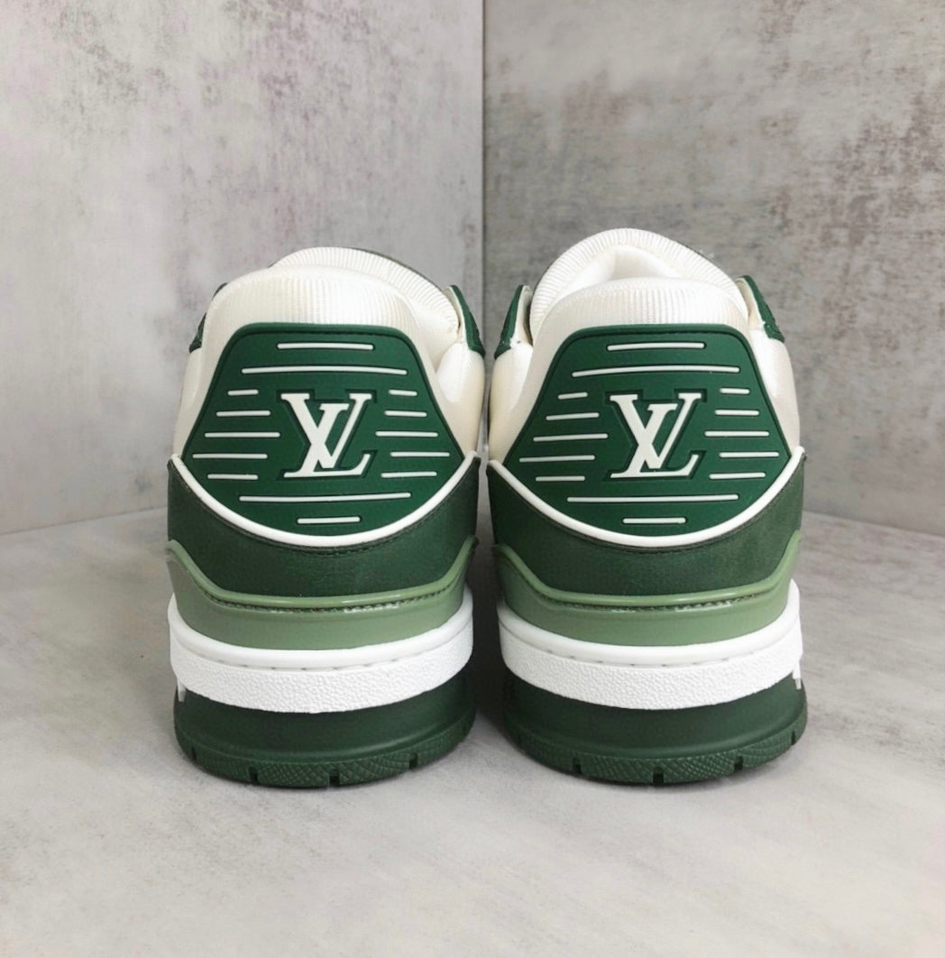 Louis Vuitton Trainers "Green-White"