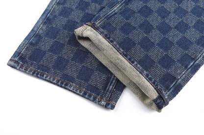 Louis Vuitton Damier Denim Skate Pants