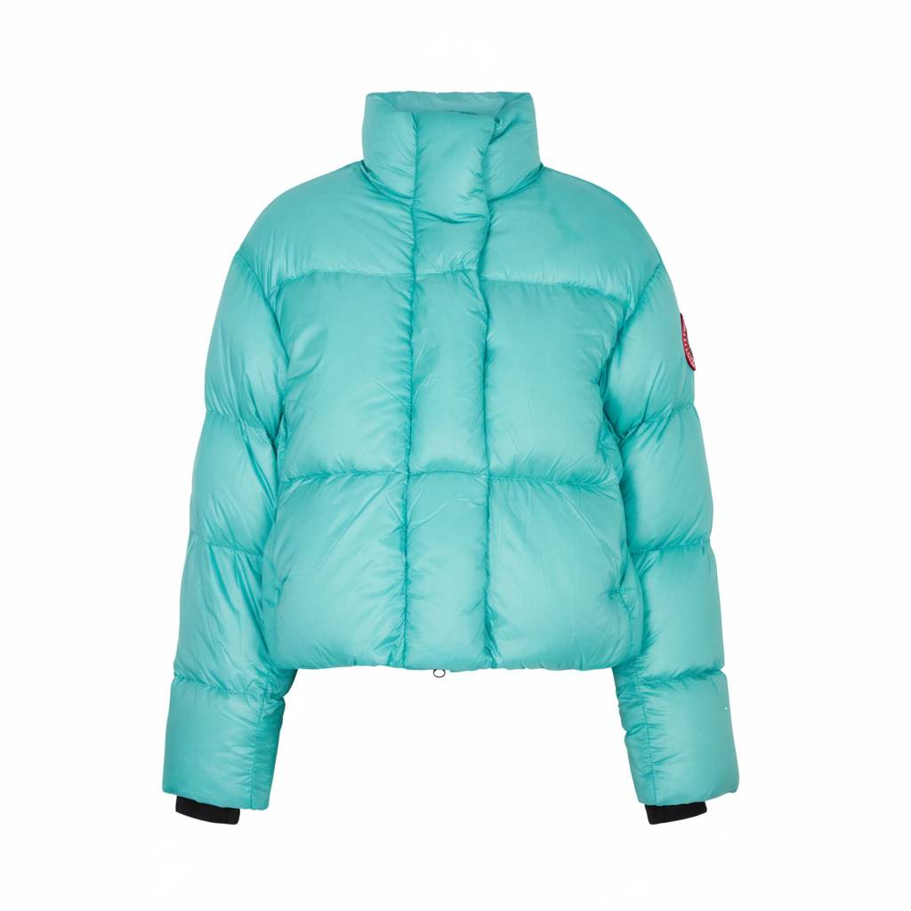 Canada Goose Cypress Short Down Jacket "Turquoise"