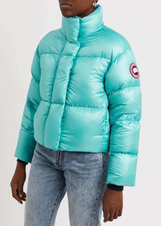 Canada Goose Cypress Short Down Jacket "Turquoise"