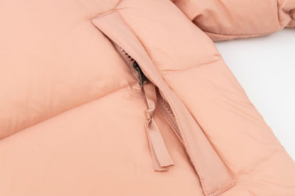 The North Face Nuptse Short Down Jacket "Peach Pink"