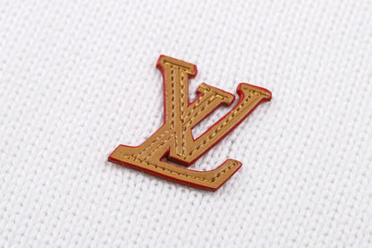 Louis Vuitton Knitted Summery Hoodie "Cloud White"