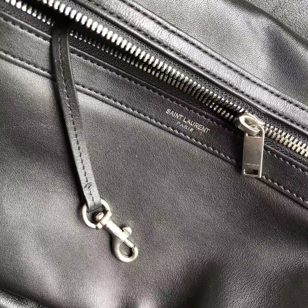 Saint Laurent City Leather Backpack