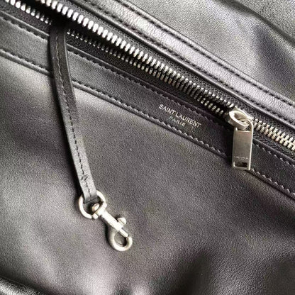 Saint Laurent City Leather Backpack