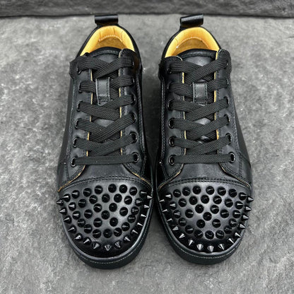 Christian Louboutin Louis Junior Spikes “Black”