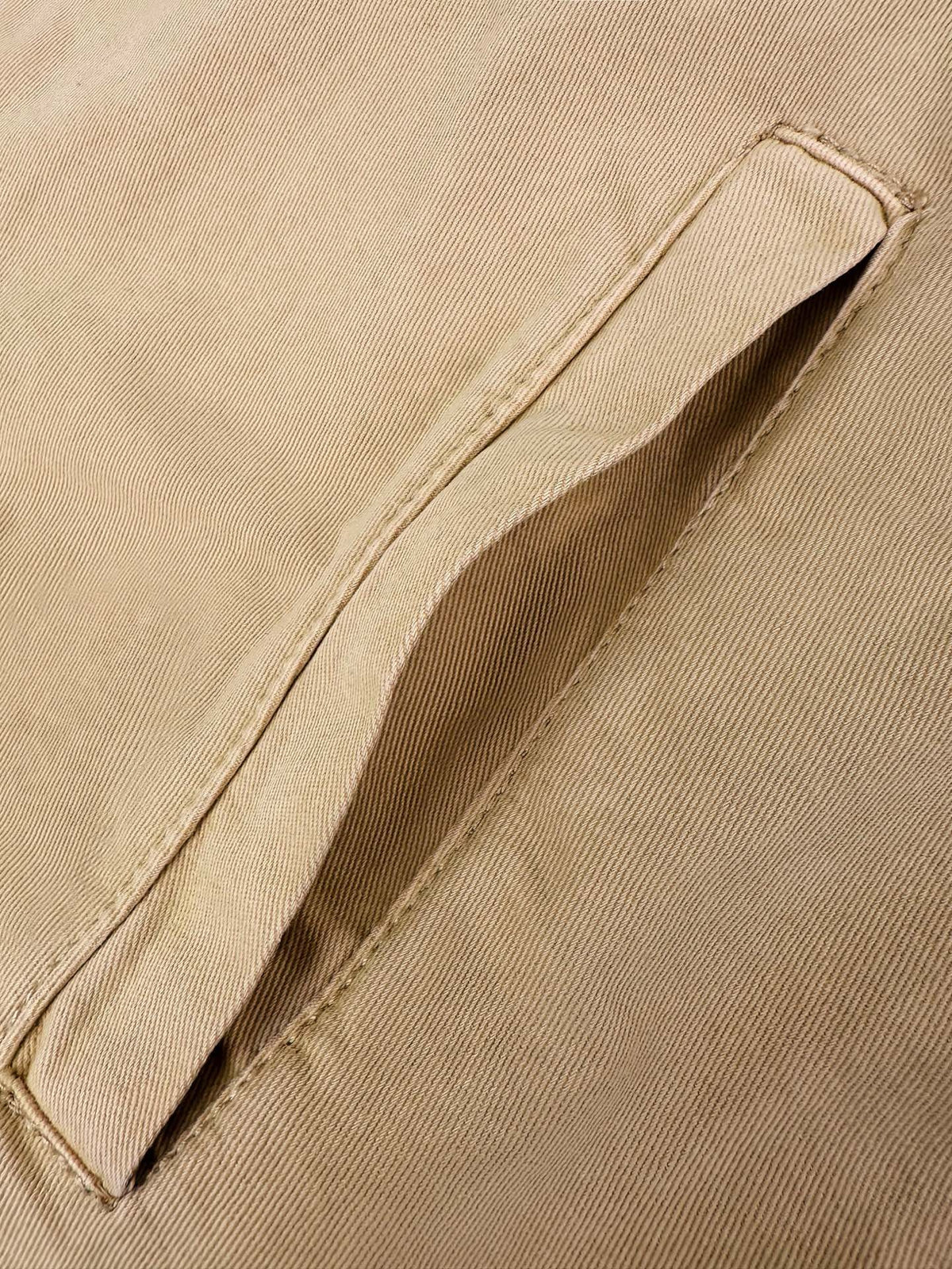 Prada Cotton Jacket with Leather Details "Cord"