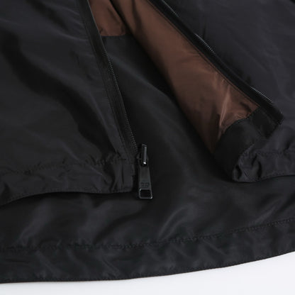 Prada Re-Nylon Reversible Jacket "Cocoa Brown-Black"