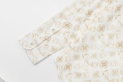 Louis Vuitton Monogram Shirt "White-Beige"