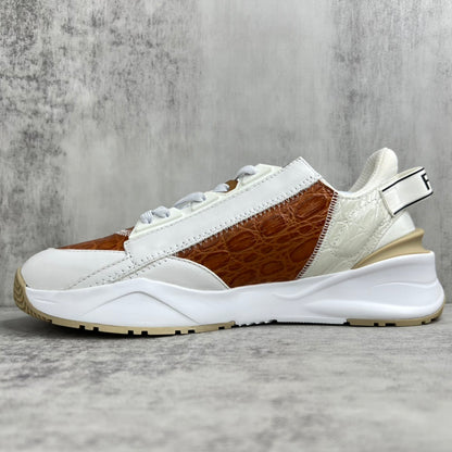 Fendi Flow "White-Brown"