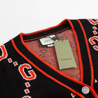 Gucci Cardigan "Black-Red"