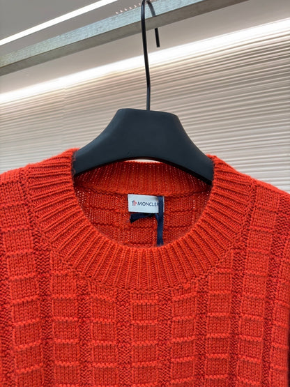 Moncler Wool & Cashmere Sweater "Red"