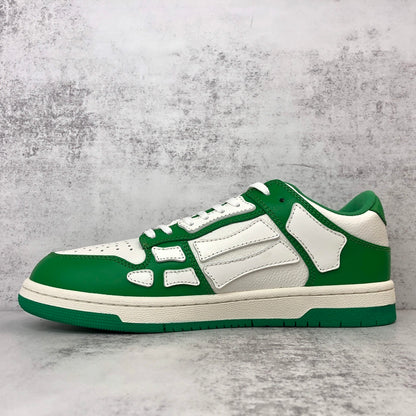 Amiri Skel Top Low "White-Green"