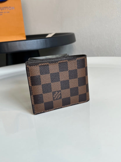 Louis Vuitton Slender Wallet "Damier Ebene"