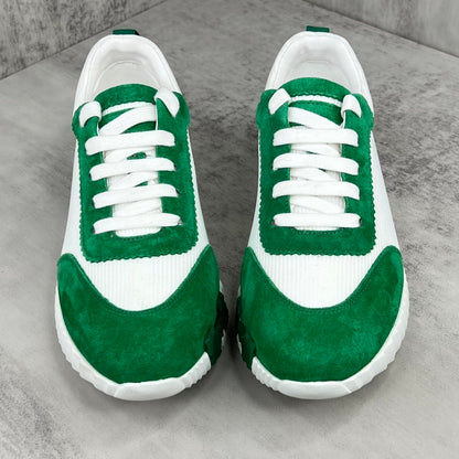 Hermes Bouncing Sneakers "White-Green"