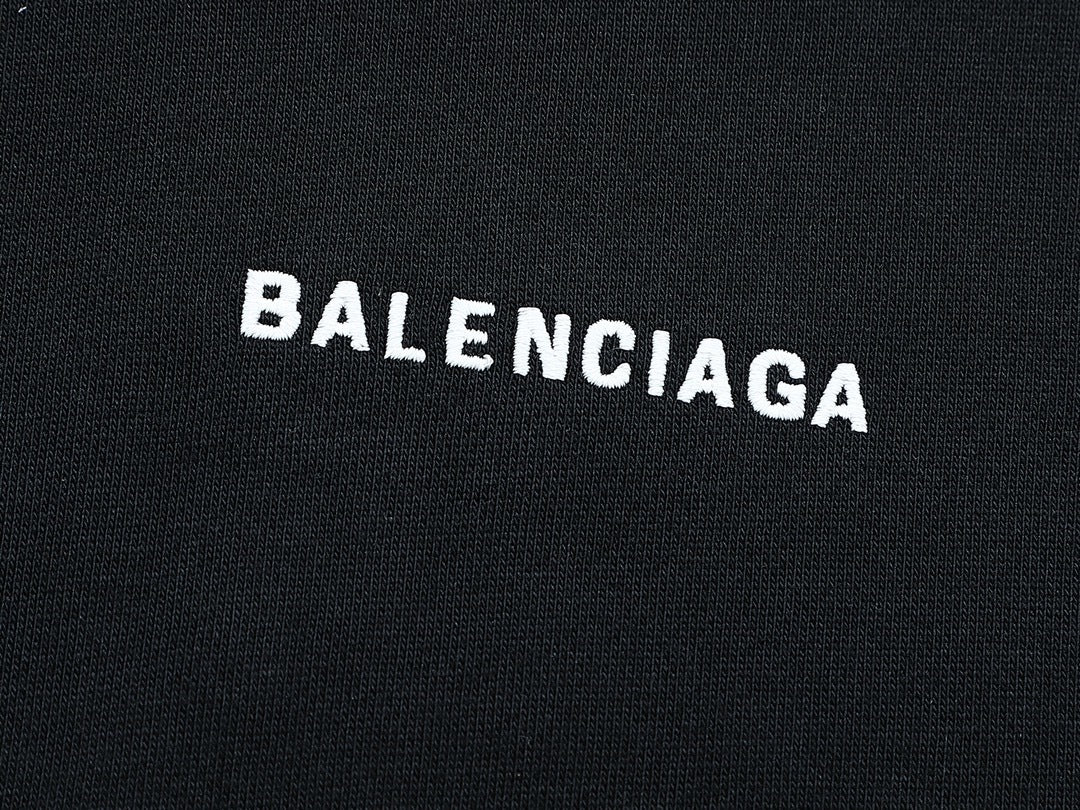 Balenciaga Hoodie "Black-White"