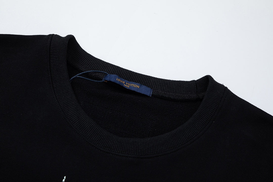 Louis Vuitton Frequency Stitch Sweatshirt "Black"