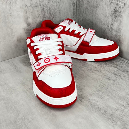 Louis Vuitton Trainers "Red-White Denim"
