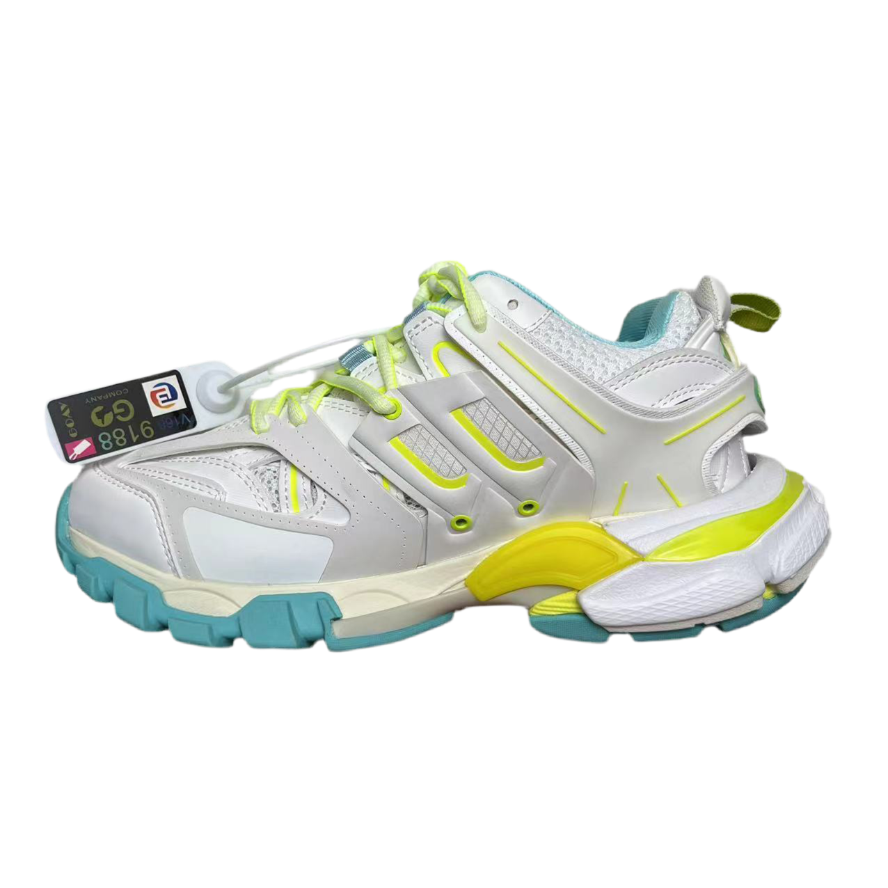 Balenciaga Track "White-Neon Yellow"