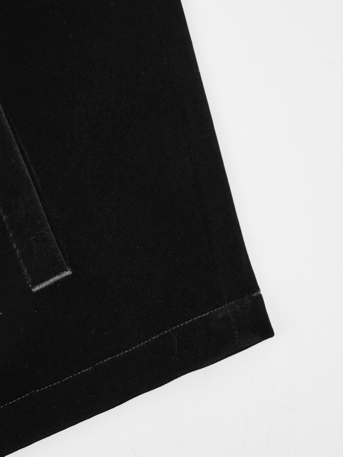 Prada Cotton Velvet Blouson Jacket "Black"