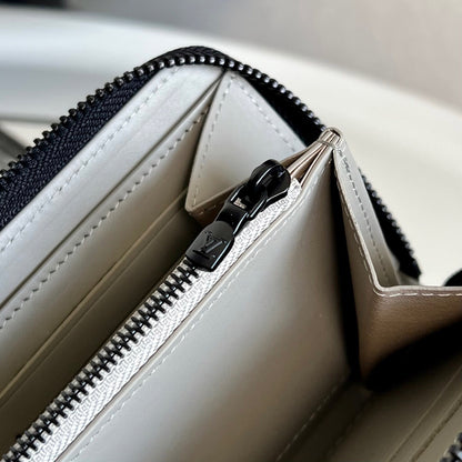 Louis Vuitton Zippy Wallet "Shadow Leather"