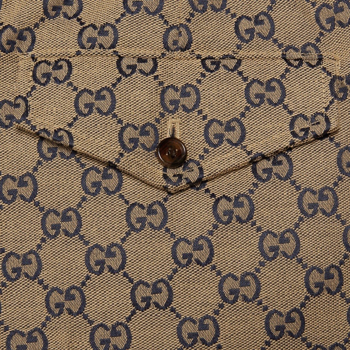 Gucci GG Canvas Track Bottoms "Camel"