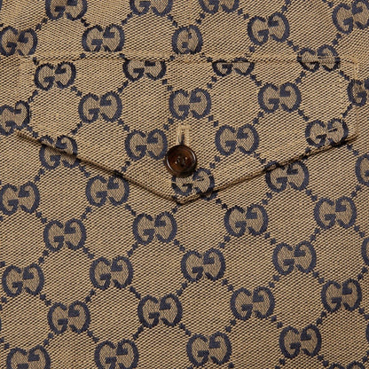 Gucci GG Canvas Track Bottoms "Camel"