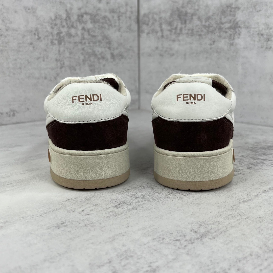Fendi Match "Beige-Burgundy Red"