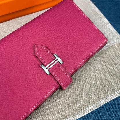 Hermes Bearn Wallet "Pink"