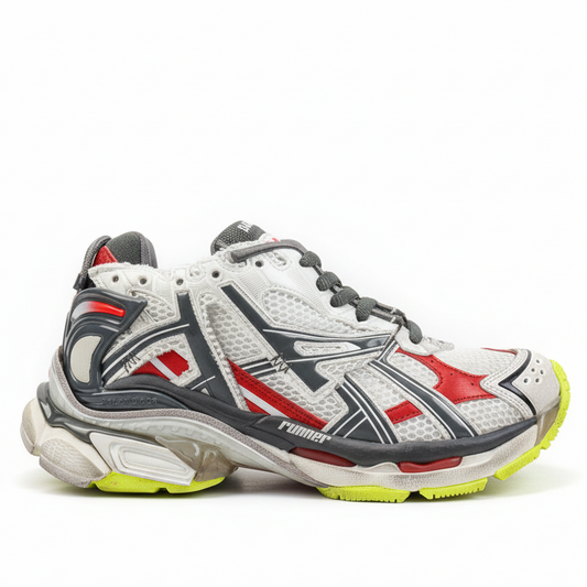 Balenciaga Runner "Black-White-Red Neon-Yellow"