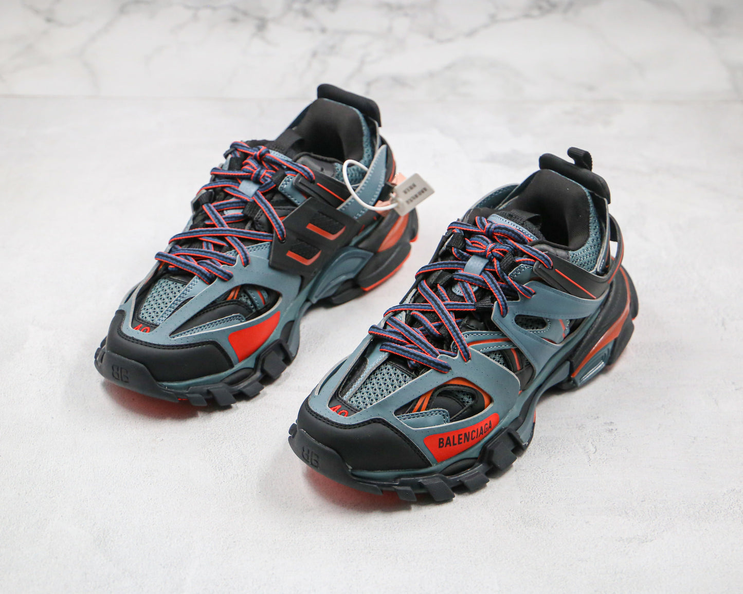 Balenciaga Track "Blue-Grey-Red"