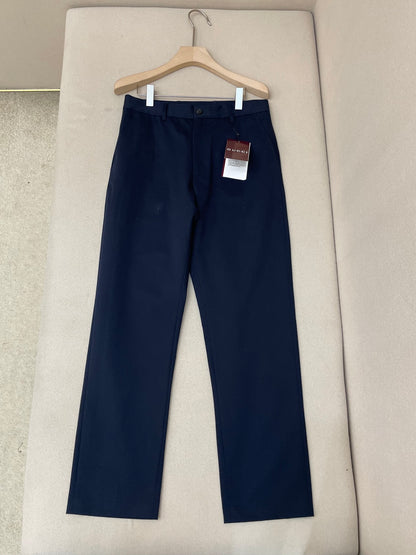 Gucci Cotton Twill Pants with Embroidery "Dark Blue"