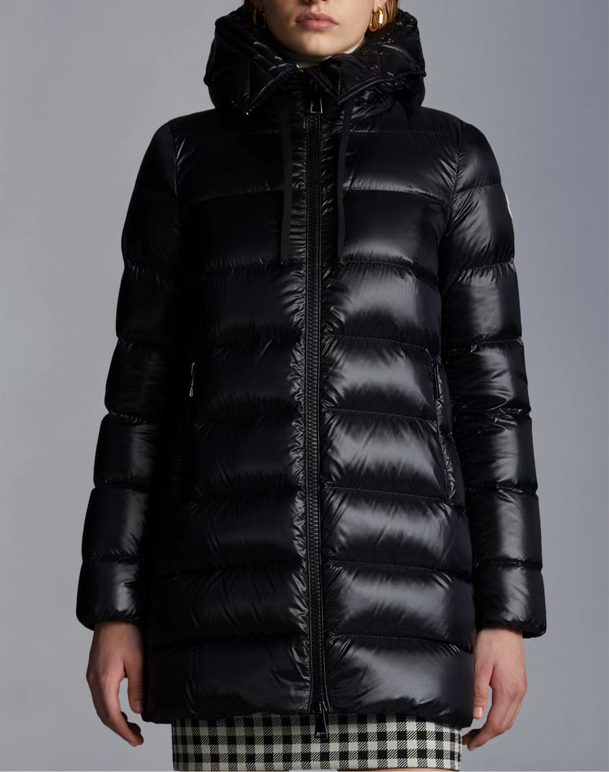 Moncler Suyen Long Down Jacket "Black"
