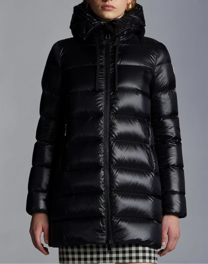 Moncler Suyen Long Down Jacket "Black"