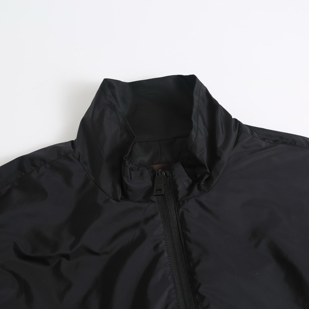 Prada Re-Nylon Reversible Jacket "Cocoa Brown-Black"