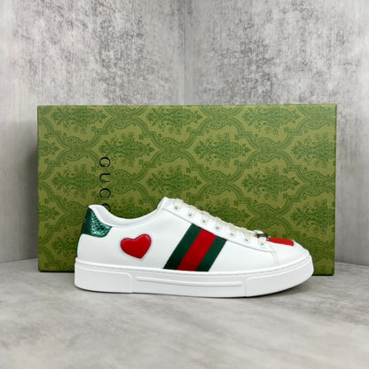 Gucci Ace "White Heart"
