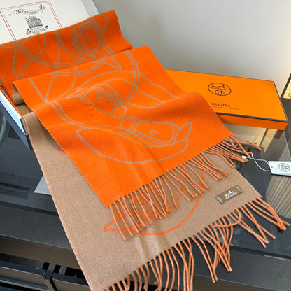 Hermes Scarf "Orange"