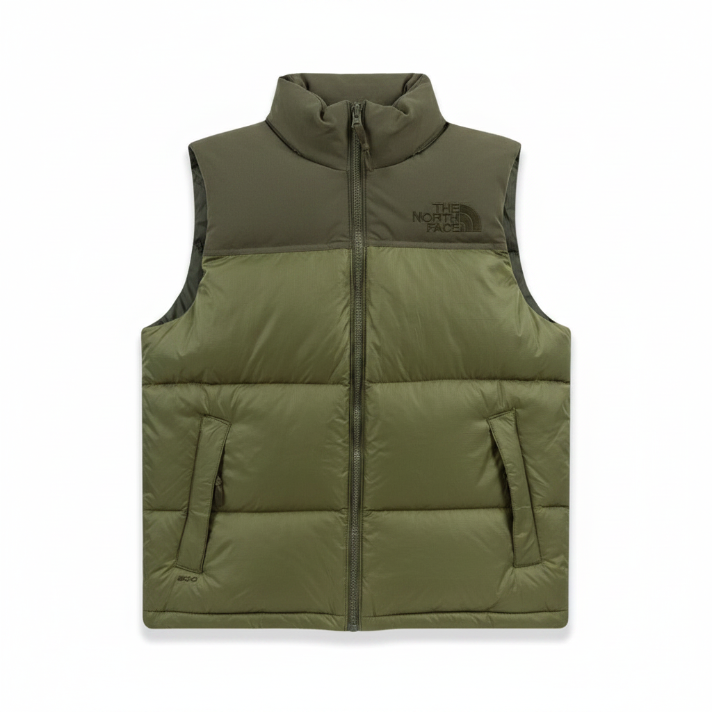 The North Face Nuptse Down Vest "Army Green"