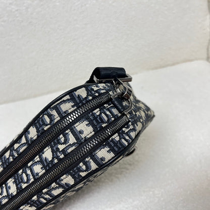 Dior Oblique Jacquard Safari Bag with Strap