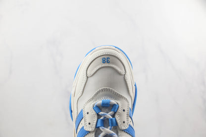Balenciaga x Adidas Triple S "White-Blue"
