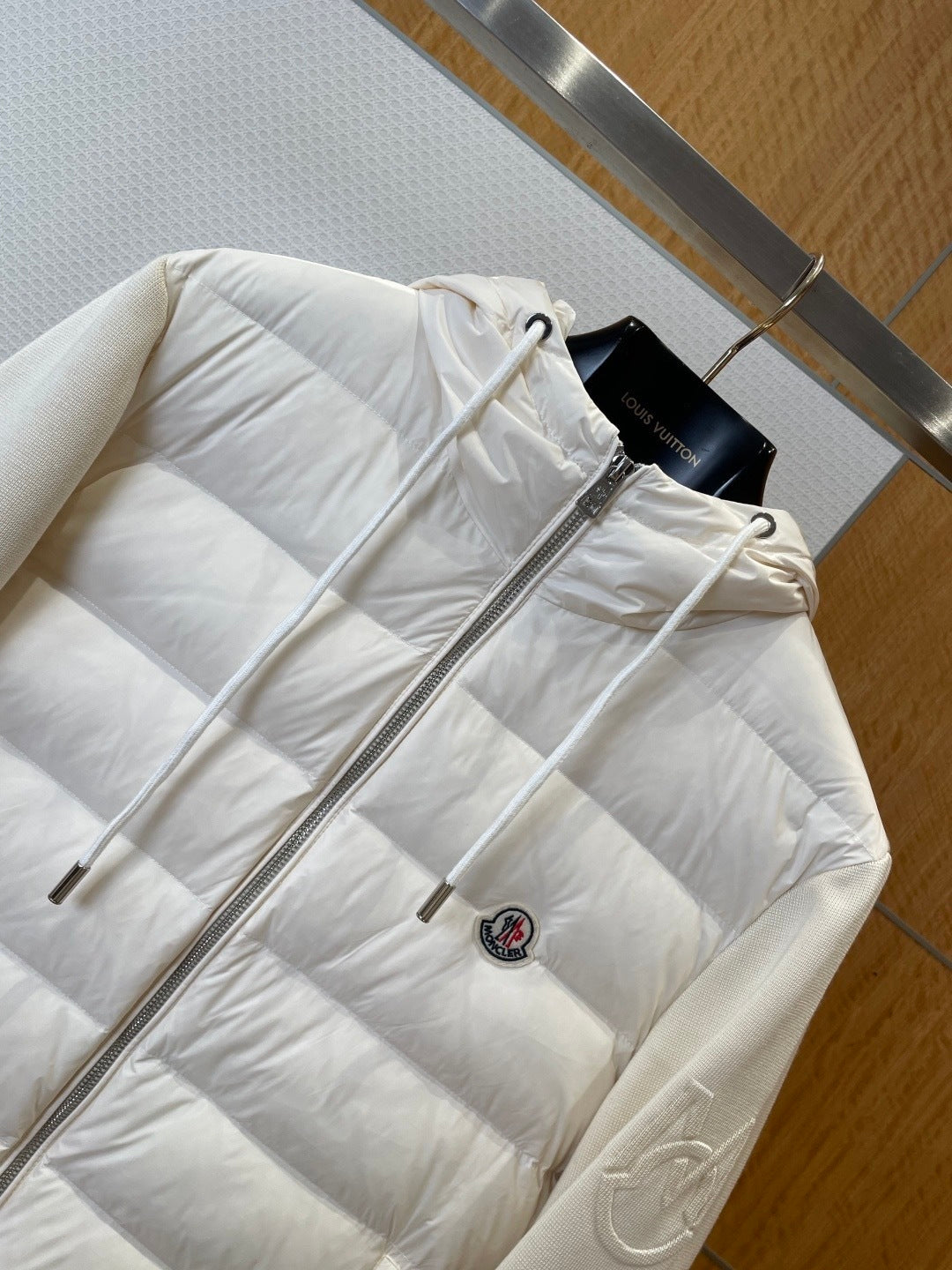 Moncler Hybrid Down Jacket "White"