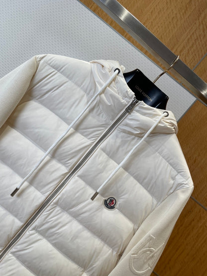 Moncler Hybrid Down Jacket "White"