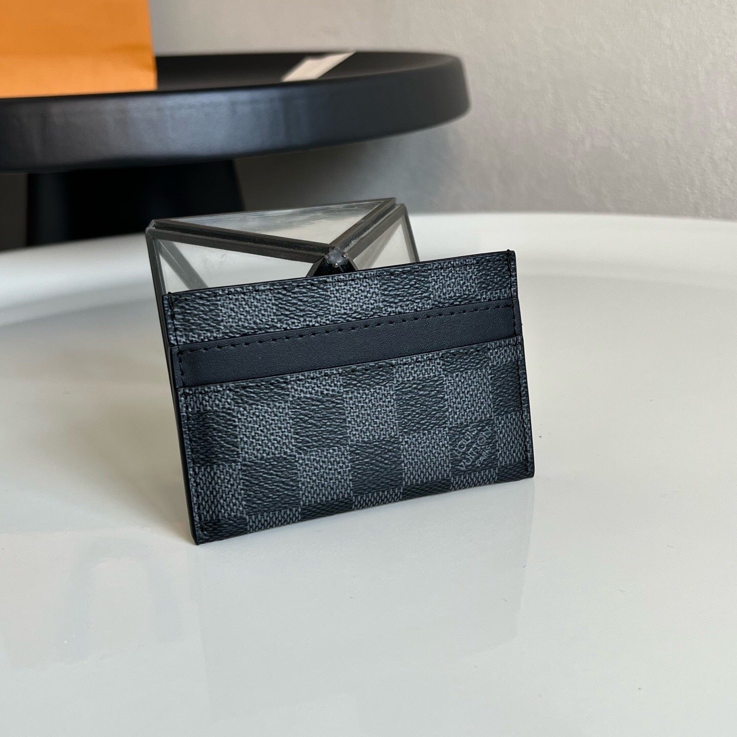 Louis Vuitton Double Card Holder "Damier Graphite"