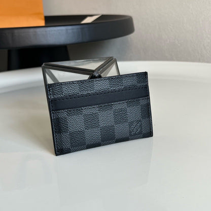 Louis Vuitton Double Card Holder "Damier Graphite"