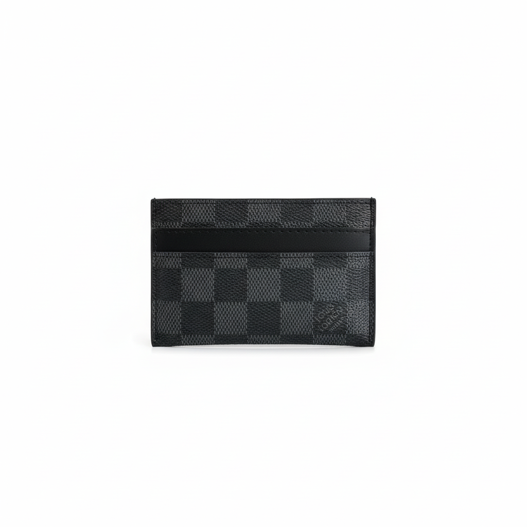 Louis Vuitton Double Card Holder "Damier Graphite"