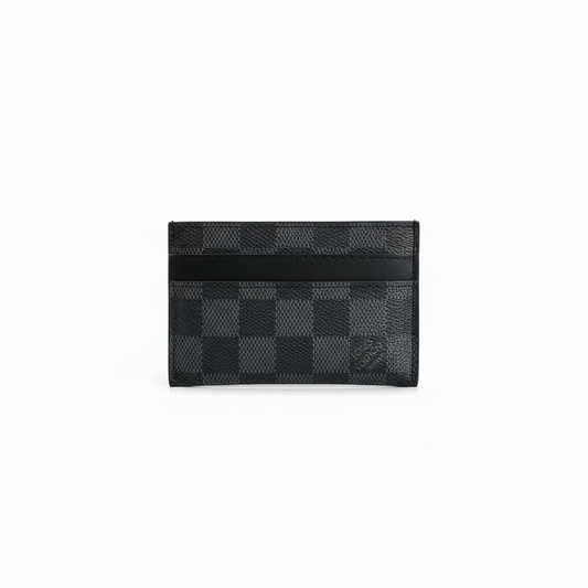 Louis Vuitton Double Card Holder "Damier Graphite"