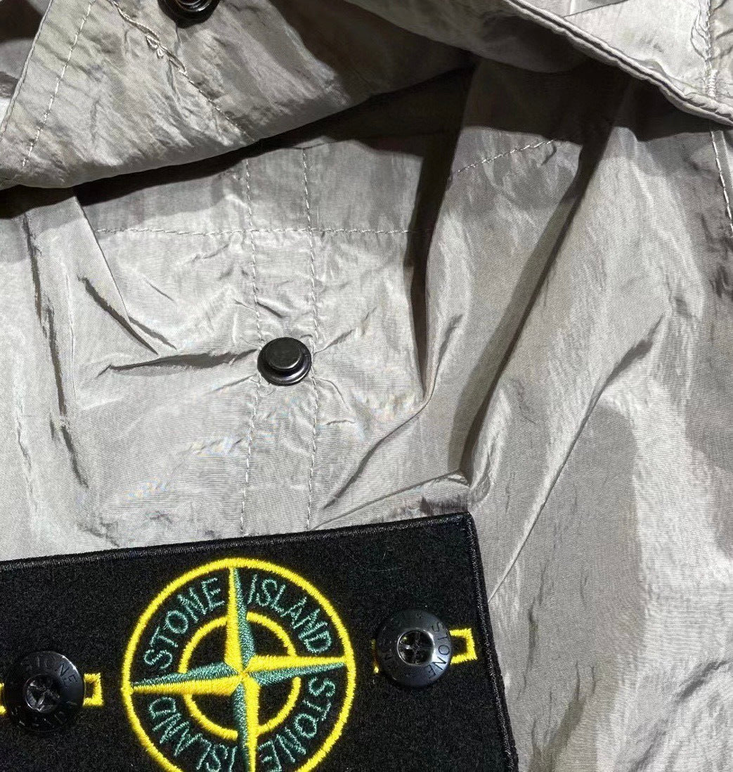 Stone Island Nylon Cargo Shorts "Grey"