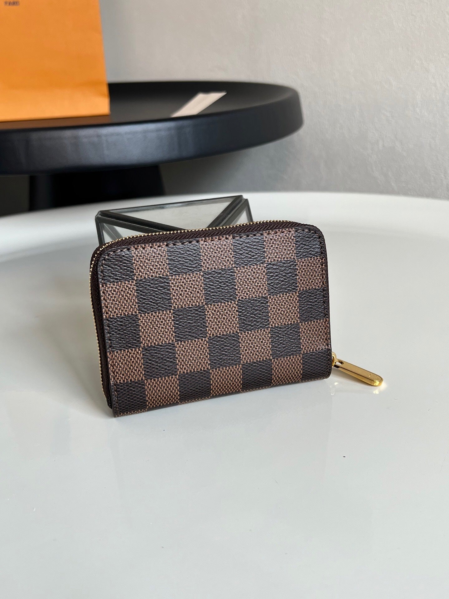 Louis Vuitton Zippy Coin Purse "Damier Ebene Canvas"