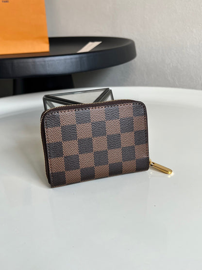 Louis Vuitton Zippy Coin Purse "Damier Ebene Canvas"