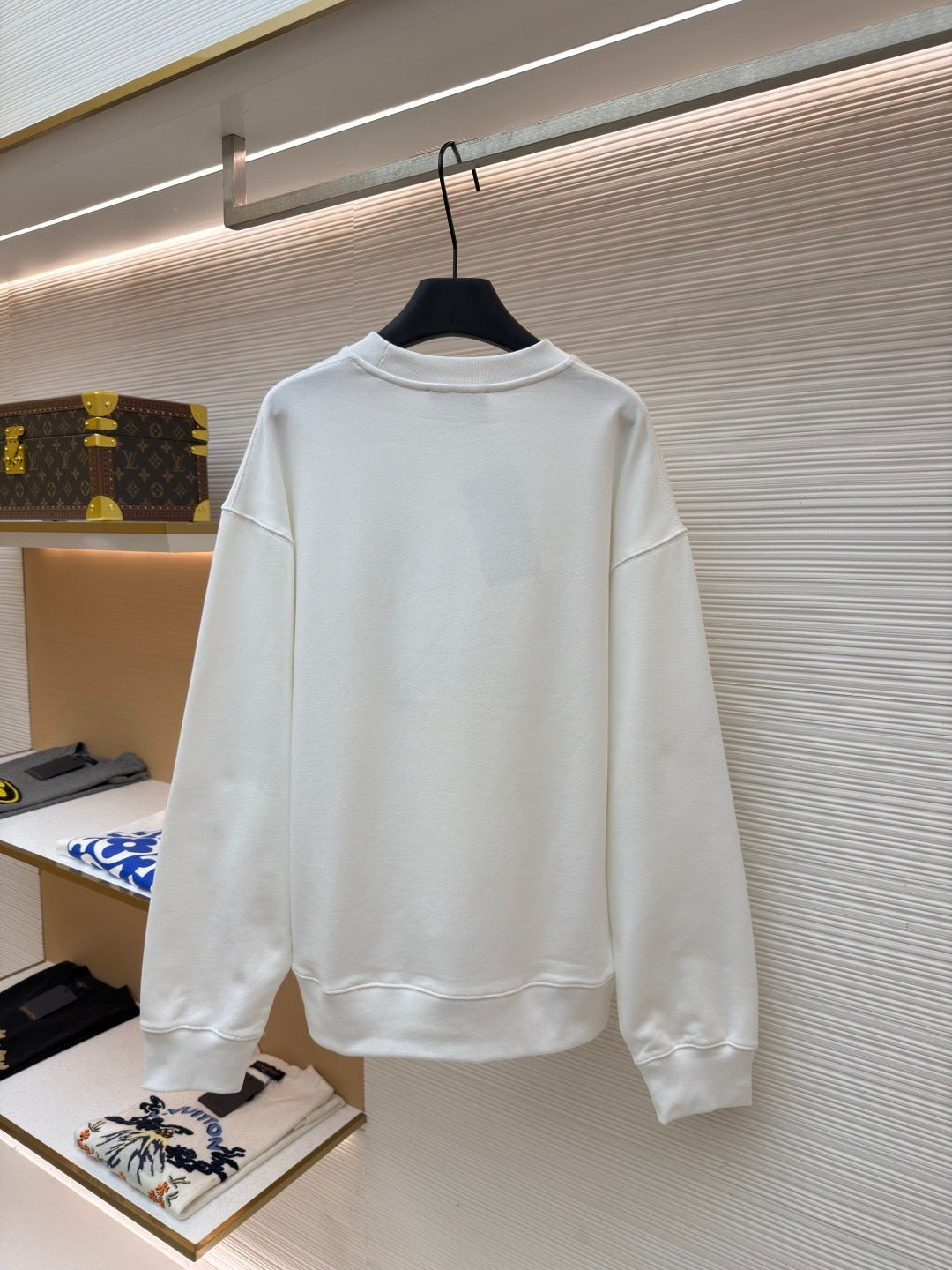 Gucci Cotton Jersey Sweatshirt with Print "White"