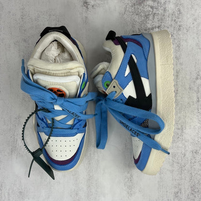 Off-White Sponge Mid "Blue-White"